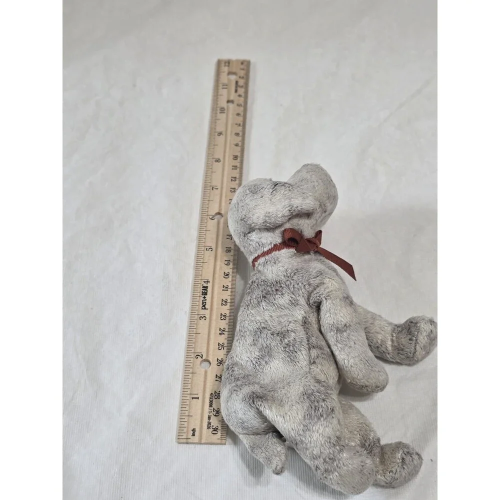 TY 2000 NWT Grey Dog 